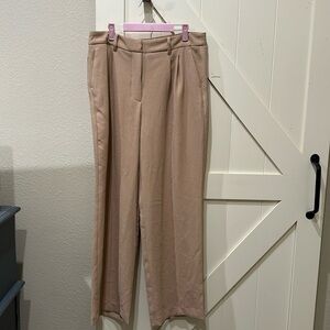 Nine West wide leg pants tan